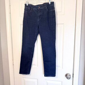 Talbots Heritage | Slim Style | Ankle Jeans | Dark Blue | SIZE 10/30